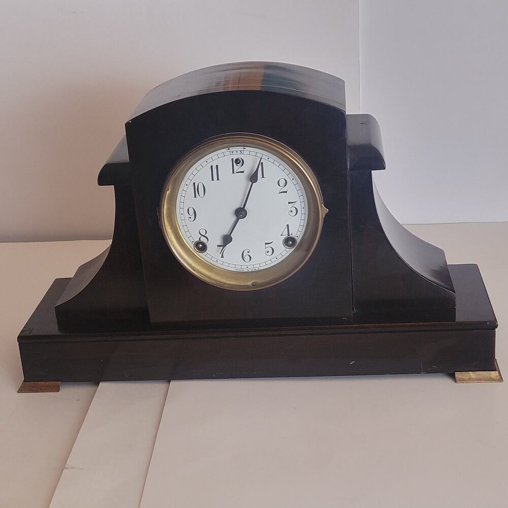 Antique Vintage Sessions 8 Day Time and Strike Mantle Clock